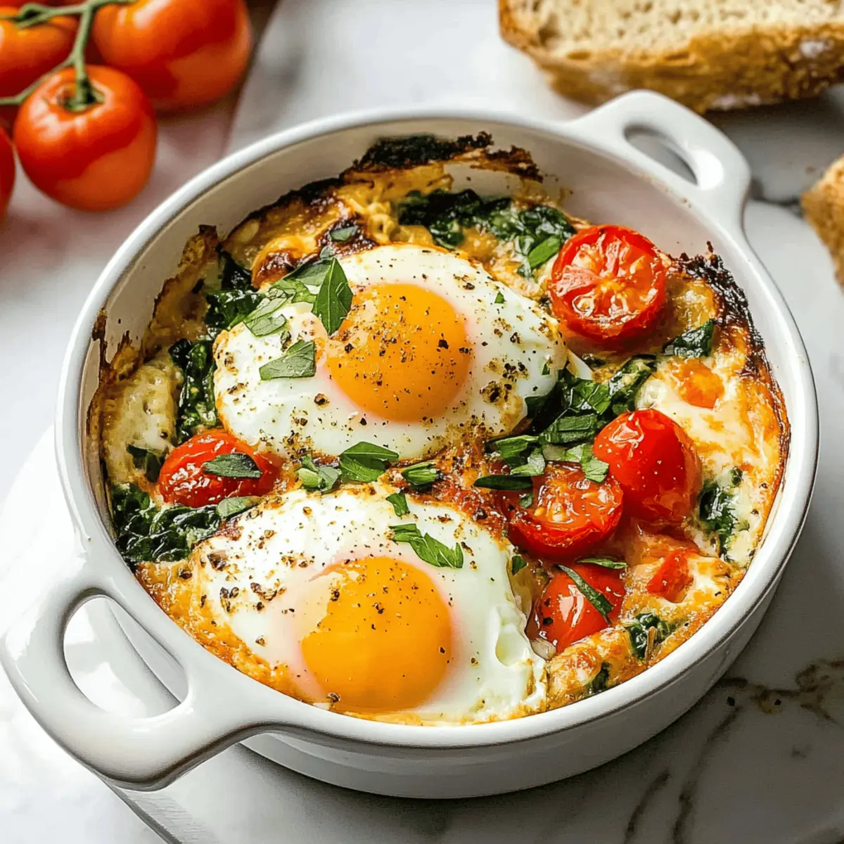 Baked Feta Eggs jom6n6
