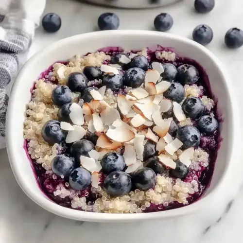 Blueberry Quinoa Breakfast Bake
