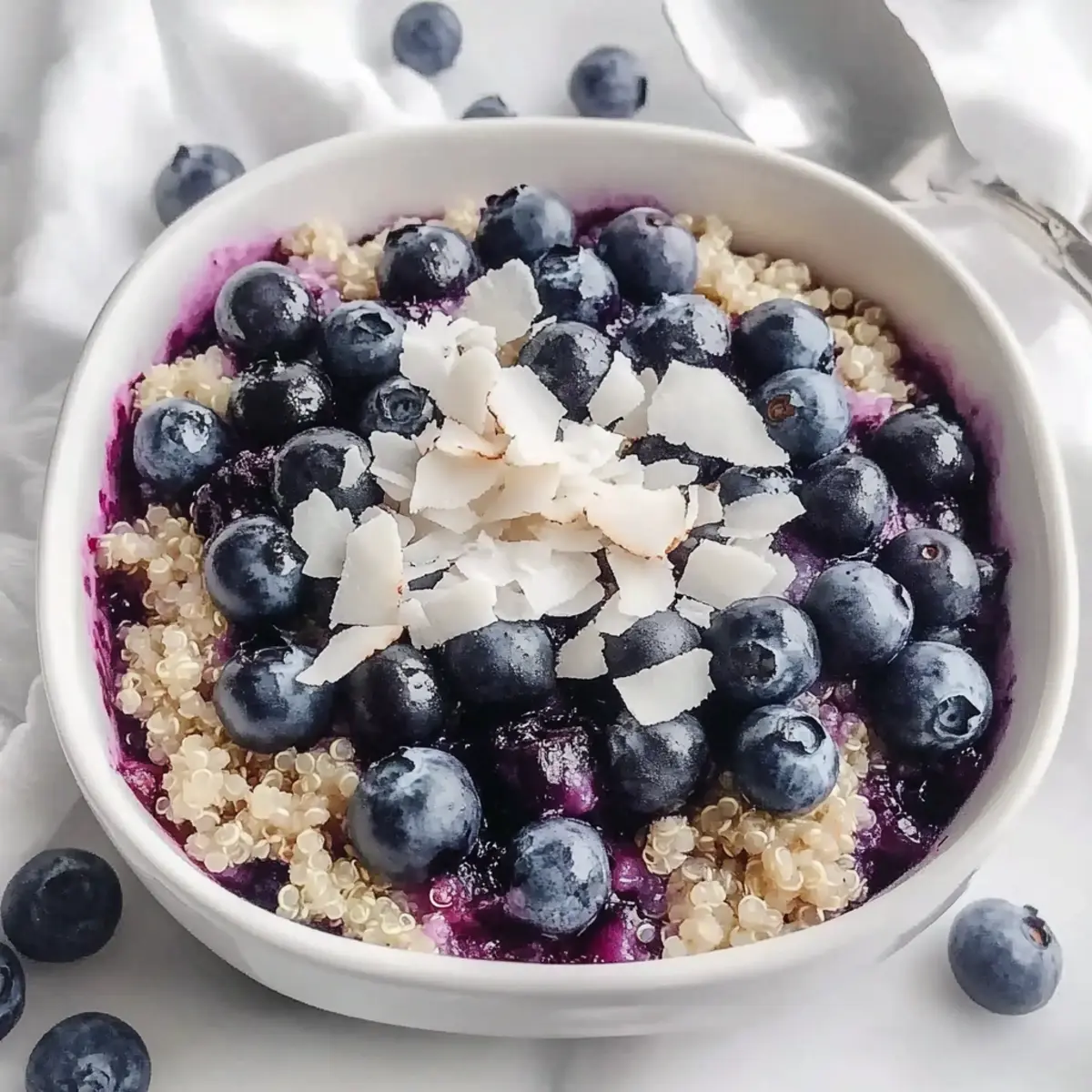 Blueberry Quinoa Breakfast Bake vurbub