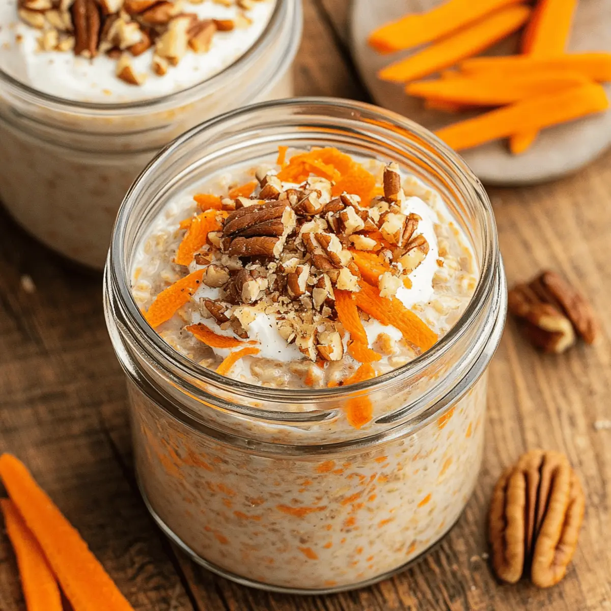 Carrot Cake Overnight Oats