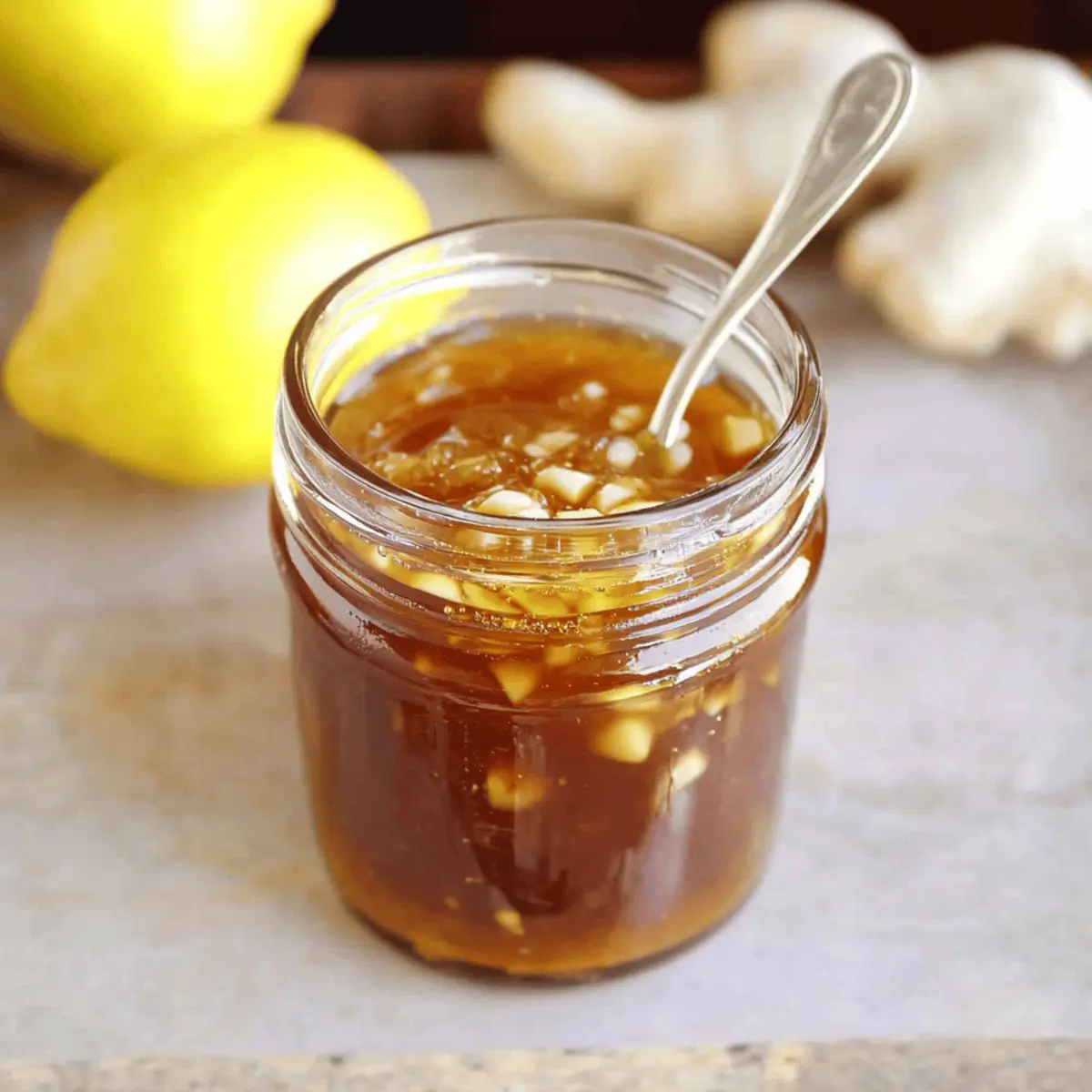 Cough Syrup With Honey Ginger and Garlic v9erau