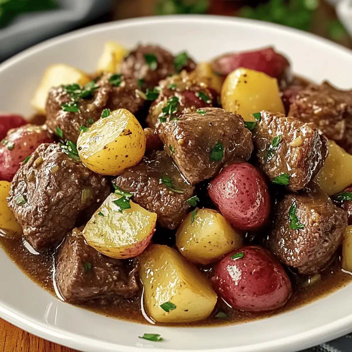 Garlic Butter Beef Bites sdcjha