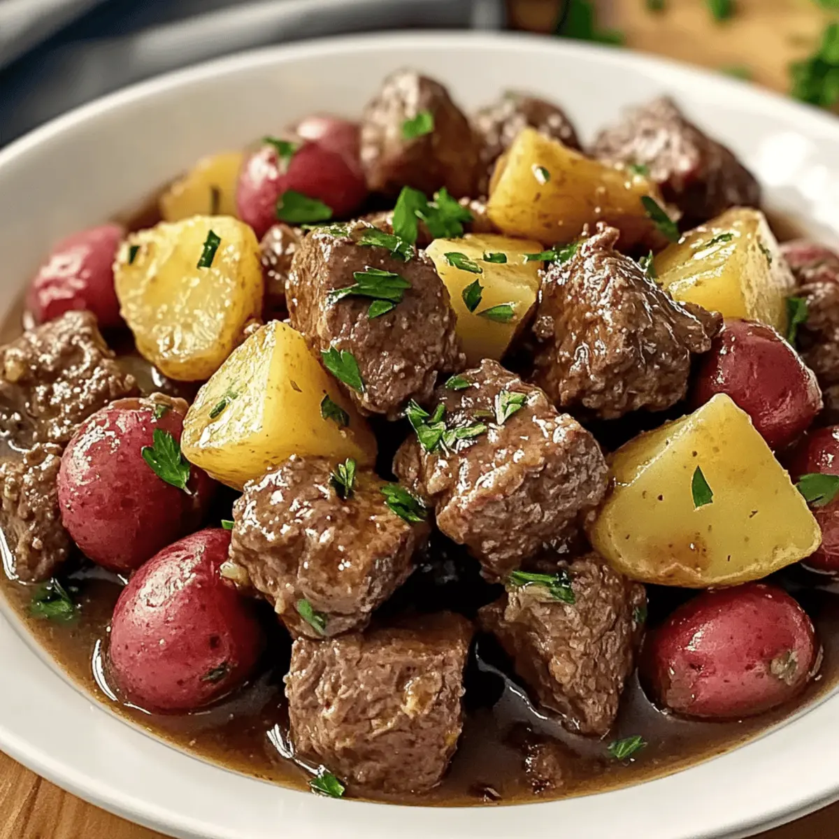 Garlic Butter Beef Bites tylnaz