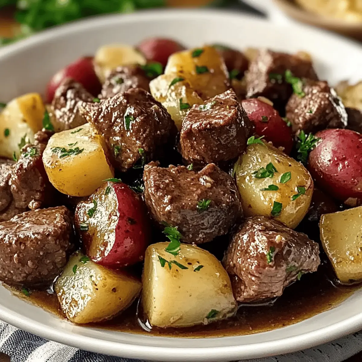 Garlic Butter Beef Bites vjmhyq