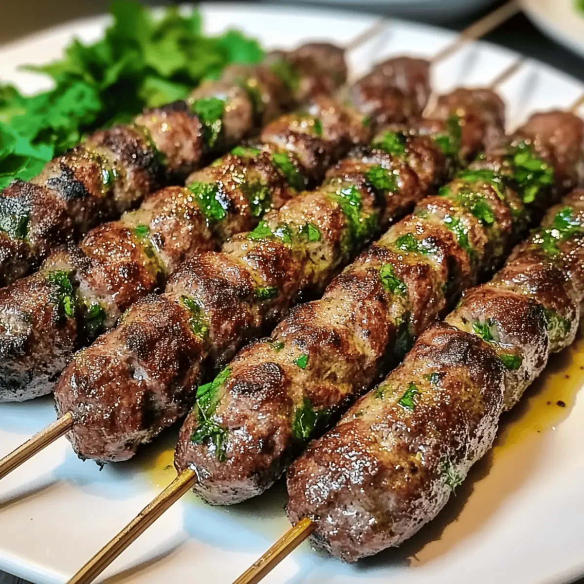 Kafta Kebabs