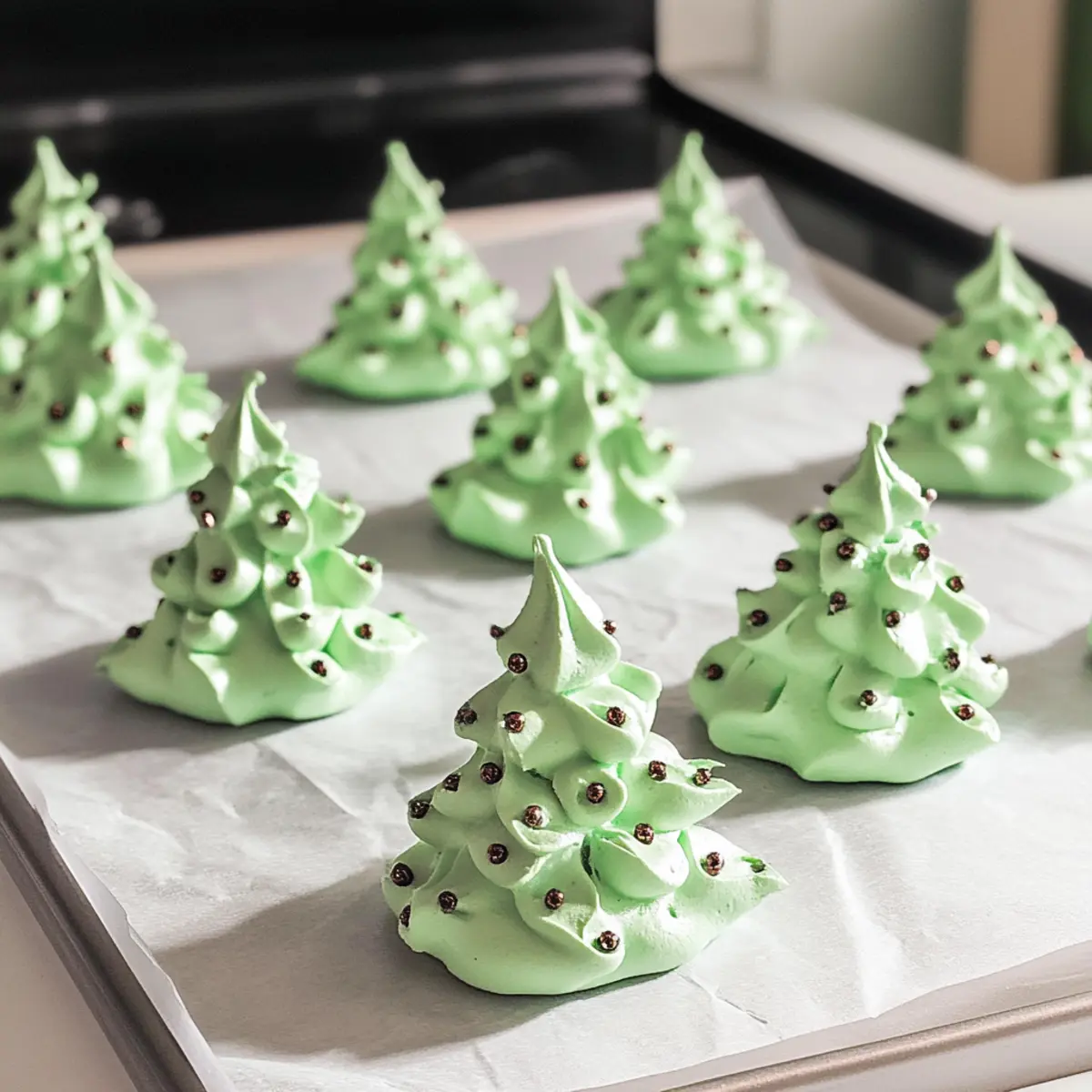 Meringue Christmas Trees tqs88e