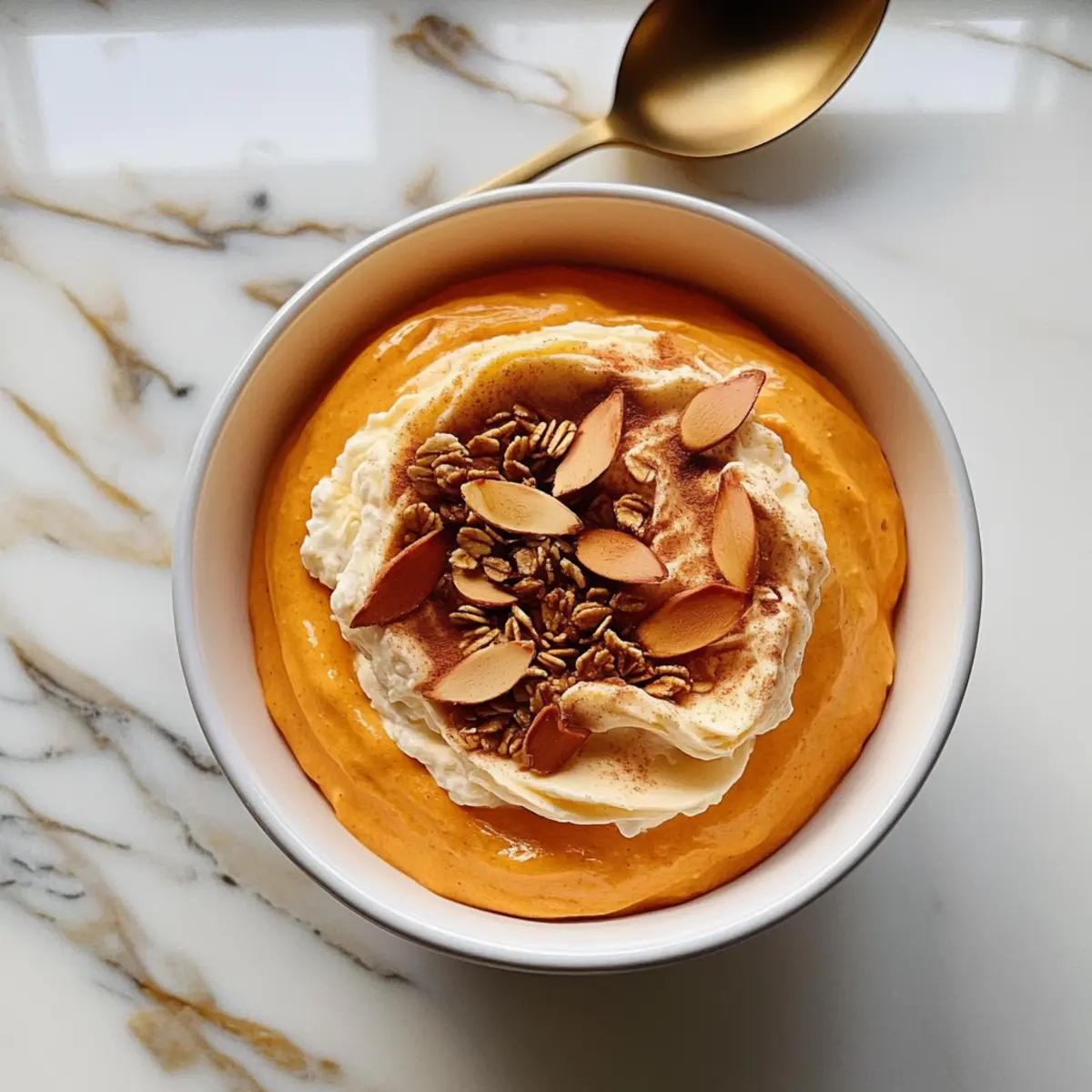 Pumpkin Whipped Cottage Cheese Breakfast Bowl bkav6s