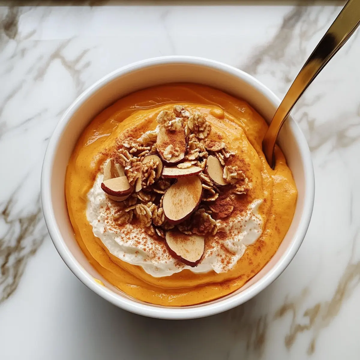 Pumpkin Whipped Cottage Cheese Breakfast Bowl jat731