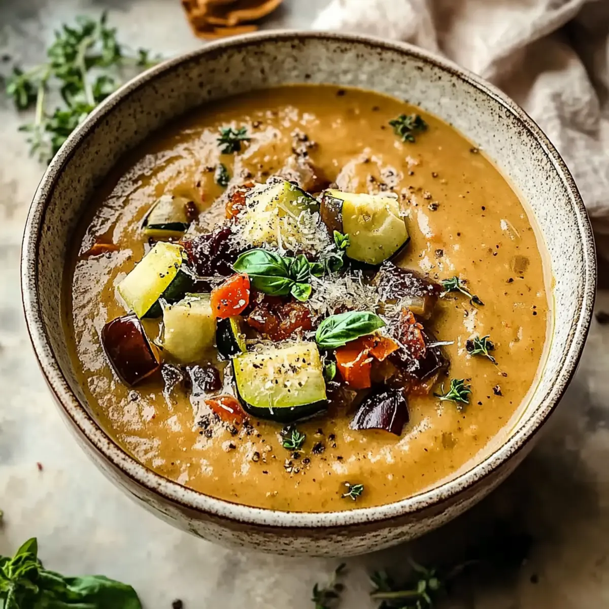 Ratatouille Soup ylmhku