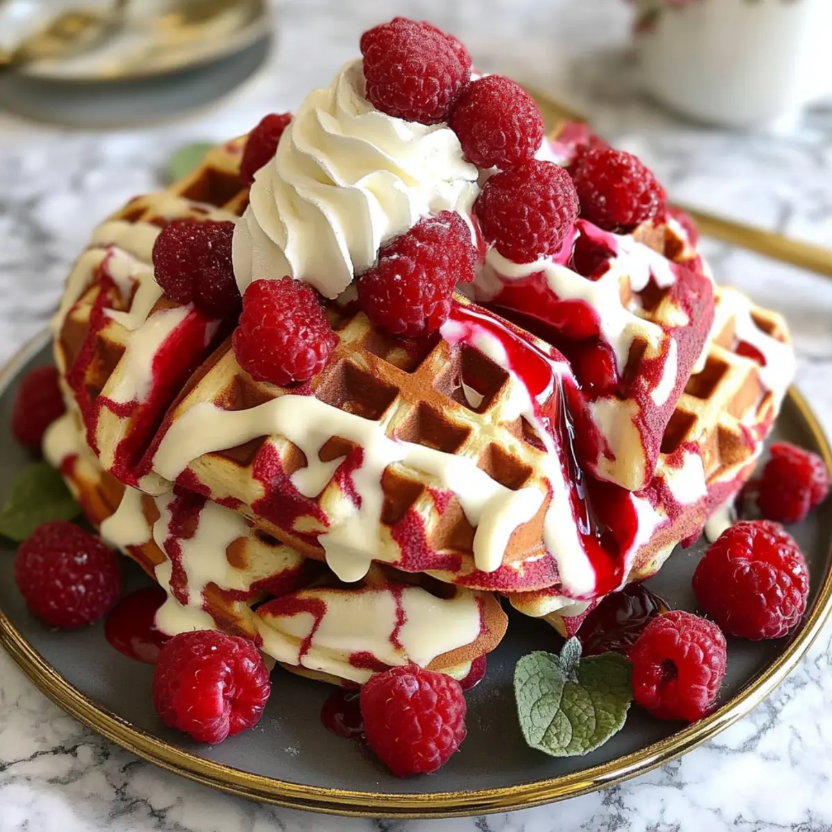 Red Velvet Marble Waffles: A Whimsical Breakfast Treat 3 f5a7ccfd 05ad 4b45 8bf1