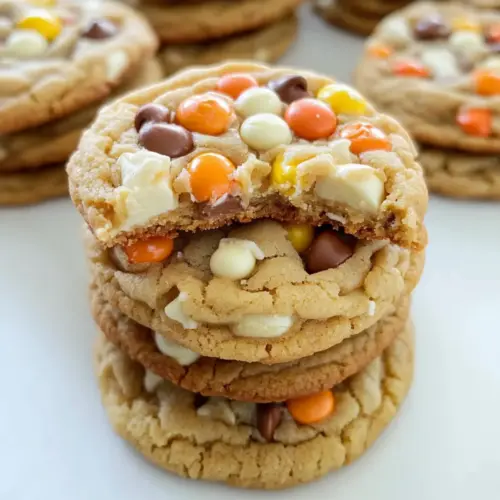 White Chocolate Reese’s Pieces Peanut Butter Chip Cookies Delight 16 White Chocolate Reese’s Pieces Peanut Butter Chip Cookies