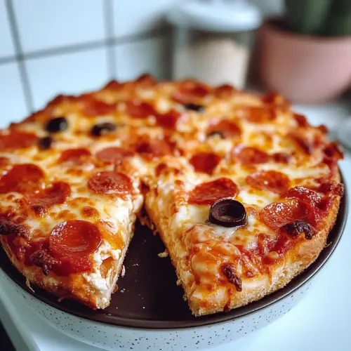 Pizza Cottage Cheese Bake