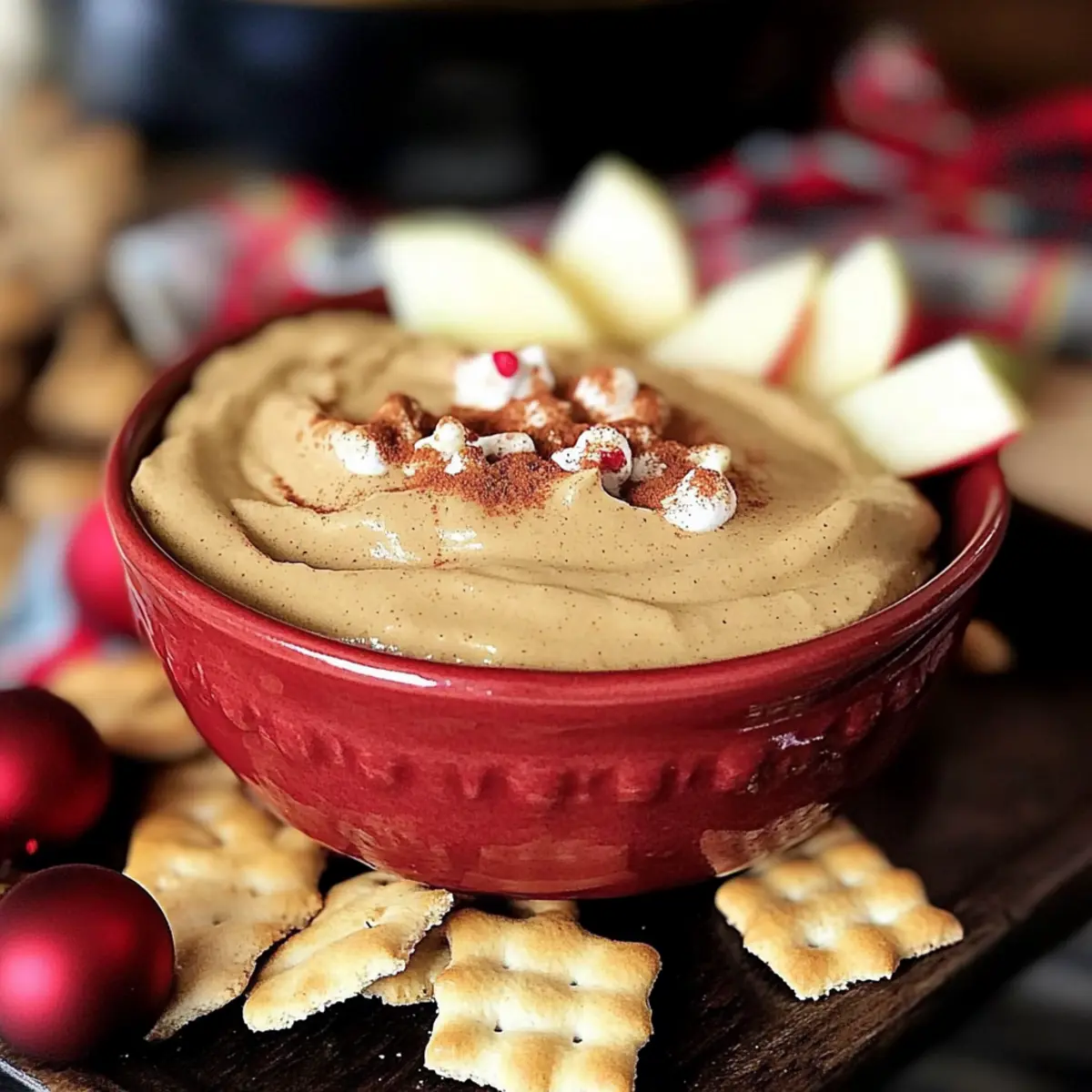 Creamy Gingerbread Dip