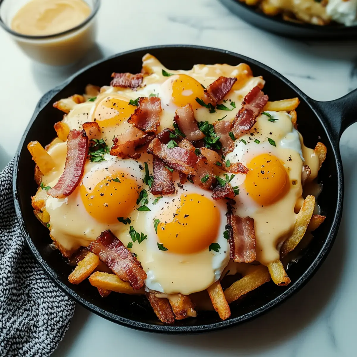 Savory Breakfast Poutine with Hollandaise Sauce Delight 3 6838ec8d caf0 4023 a696 9d8af19c5786br fekv7u