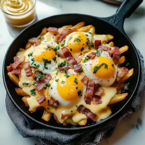 Savory Breakfast Poutine with Hollandaise Sauce Delight 8 Breakfast Poutine with Hollandaise Sauce