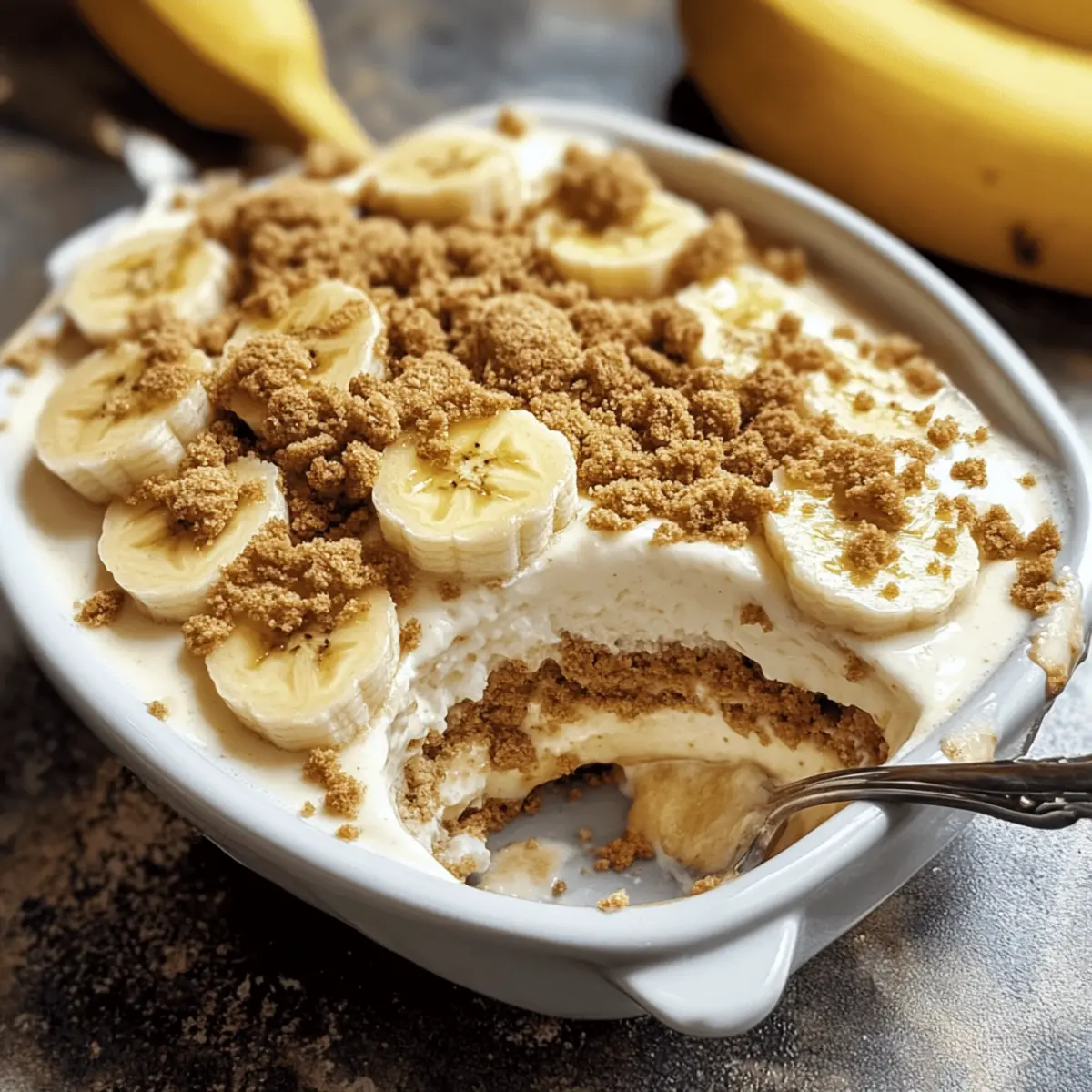 Biscoff Banana Pudding