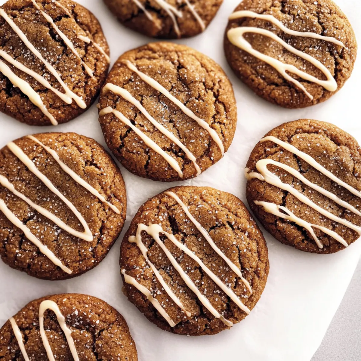 Gingerbread Latte Cookies