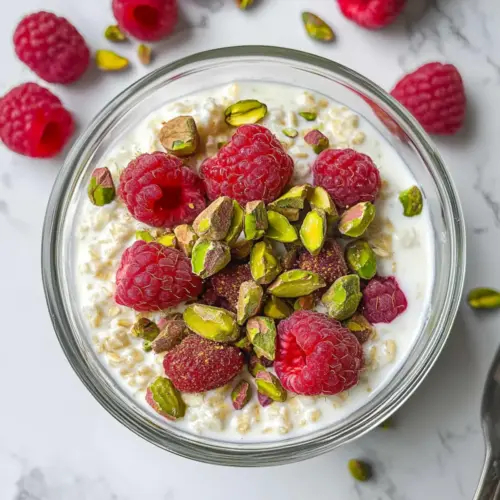 Creamy Pistachio Overnight Oats for a Nutritious Start 5 Pistachio Overnight Oats
