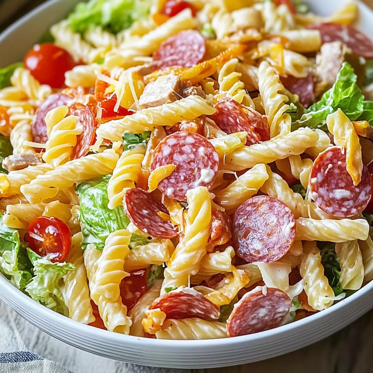 Italian Grinder Pasta Salad: A Fun Twist on Deli Favorites 2 b18b42f9 fa44 4d04 92d5