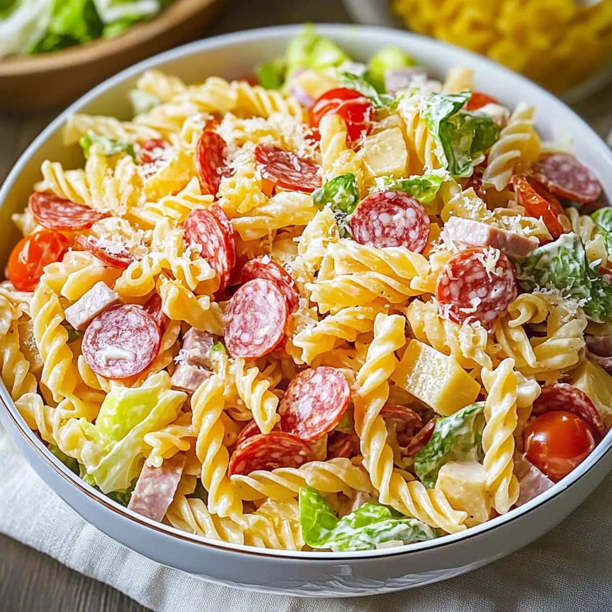 Italian Grinder Pasta Salad: A Fun Twist on Deli Favorites 3 b18b42f9 fa44 4d04 92d5