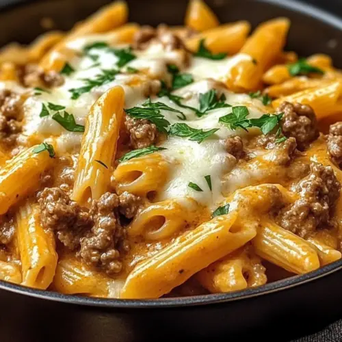 Creamy High Protein Beef Pasta for a Comforting Dinner Delight 2 Creamy High Protein Beef Pasta
