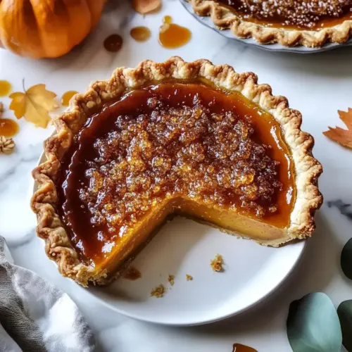 Bourbon Brûlée Pumpkin Pie