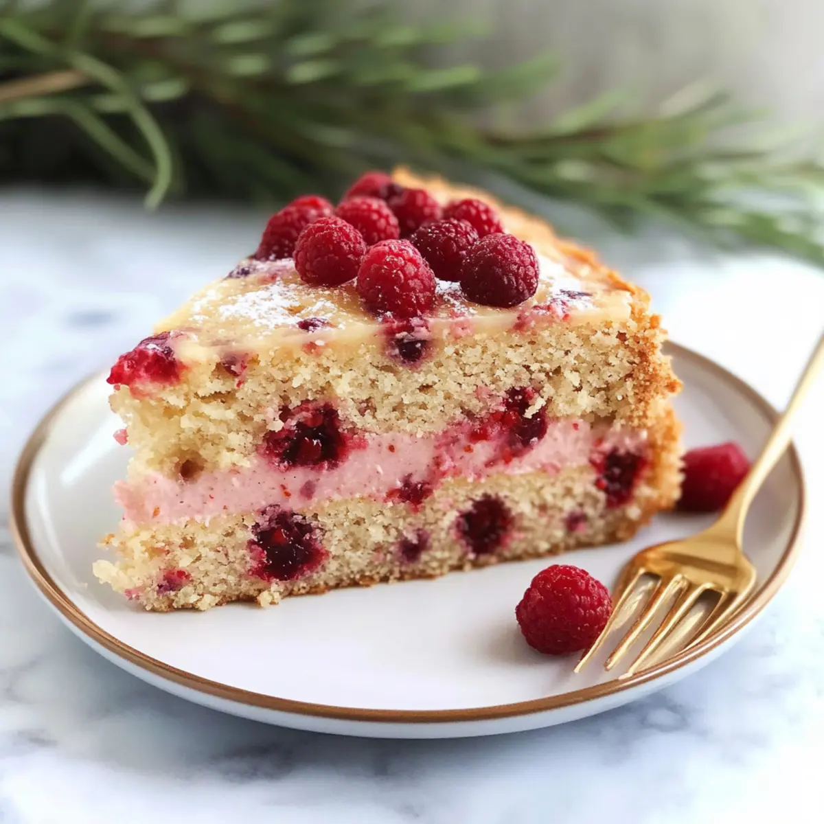 Organic Cake Raspberry Ultimate Gluten-Free Vegan Raspberry Cake - Deliciously Moist